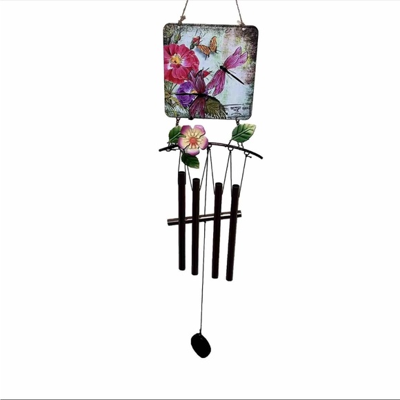 New Dragonfly and Butterfly Wind Chime - Picture 5 of 10